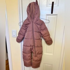 NWT baby full body snowsuit